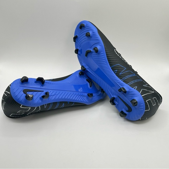 Men’s Nike Mercurial Vapor 15 Soccer Cleats Black Blue Sizes 9.5 Dj5963-040 New - Picture 7 of 10